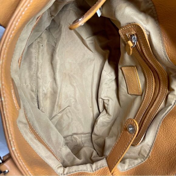 Tignanello Fine Leather Handbag Tan Medium - Picture 10 of 10